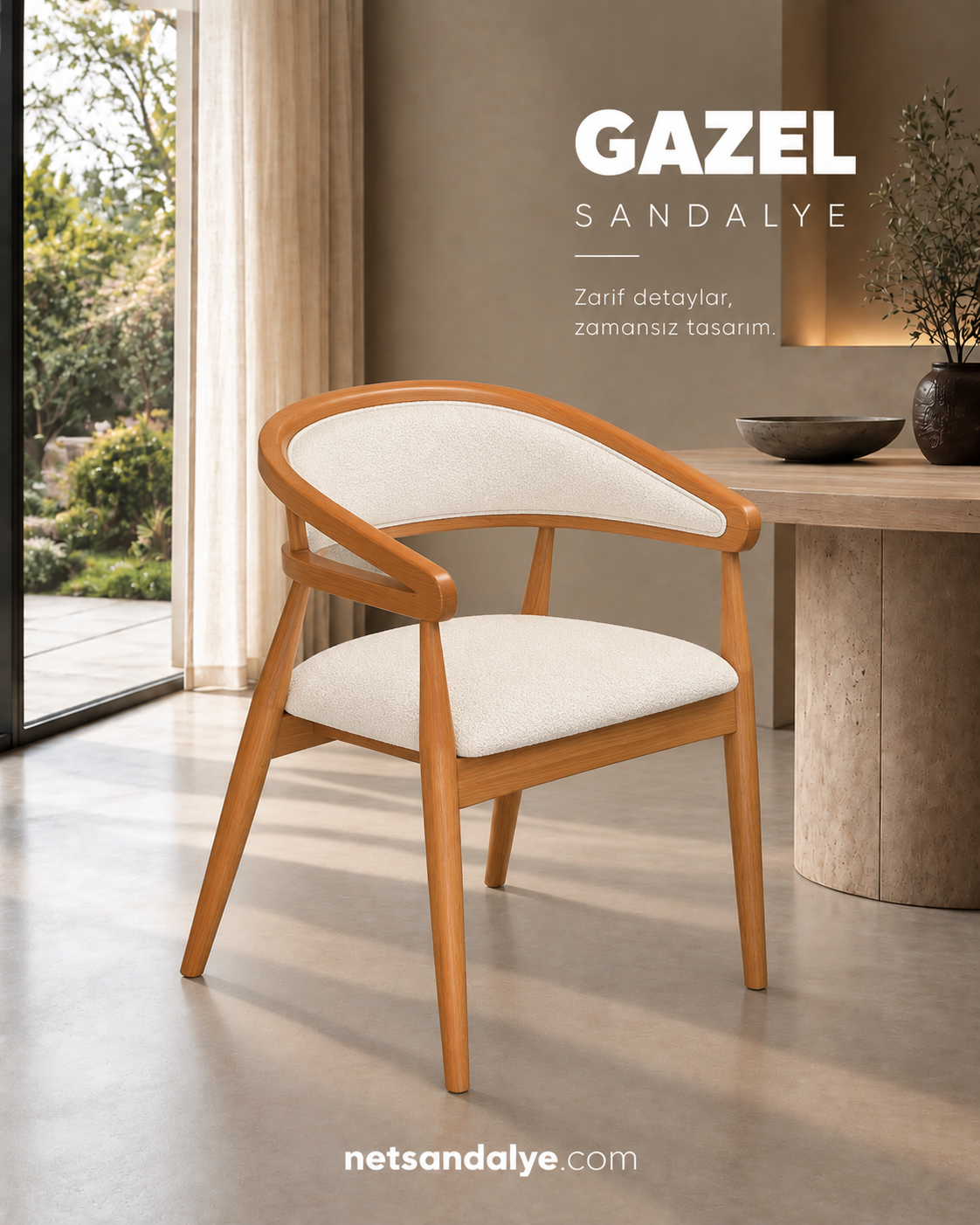 Gazel Sandalye